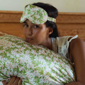 FLOR Duo – Silk Travel Pillowcase & Sleep Mask Set
