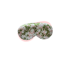 Floral 100% Silk and silver nanoparticle added sleep mask by LATRAVLA
