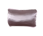 Mulberry silk lilac pillow wrap travel pillowcase by LATRAVLA in SONDER