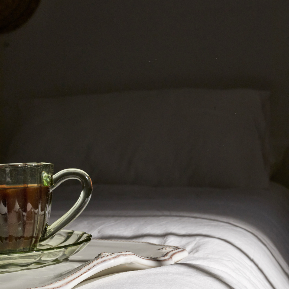 Morning cup of tea with latravla